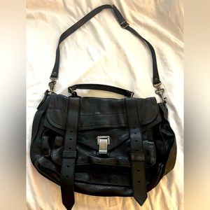 Gorgeous black Proenza Schouler PS1 - medium messenger bag - great condition